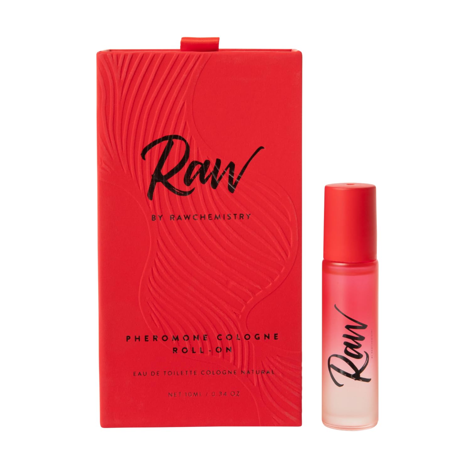 RawChemistry Raw Pheromone Infused Cologne for Men Roll-On I Men's Cologne with Pheromones I Fragrances for Men