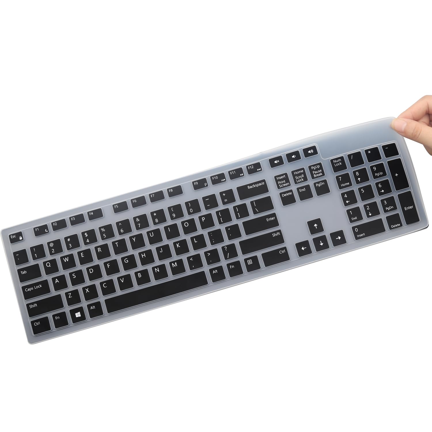 Funda de teclado compatible con Dell KB216 con cable y teclado