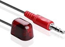 Small 38-56kHz External IR Receiver Extender Works Selected Cable Providers Boxes Including - Verizon FiOS, Comcast Xfinity X1, Cox, Charter, Spectrum DVR and Cable Boxes See Compatibility Chart