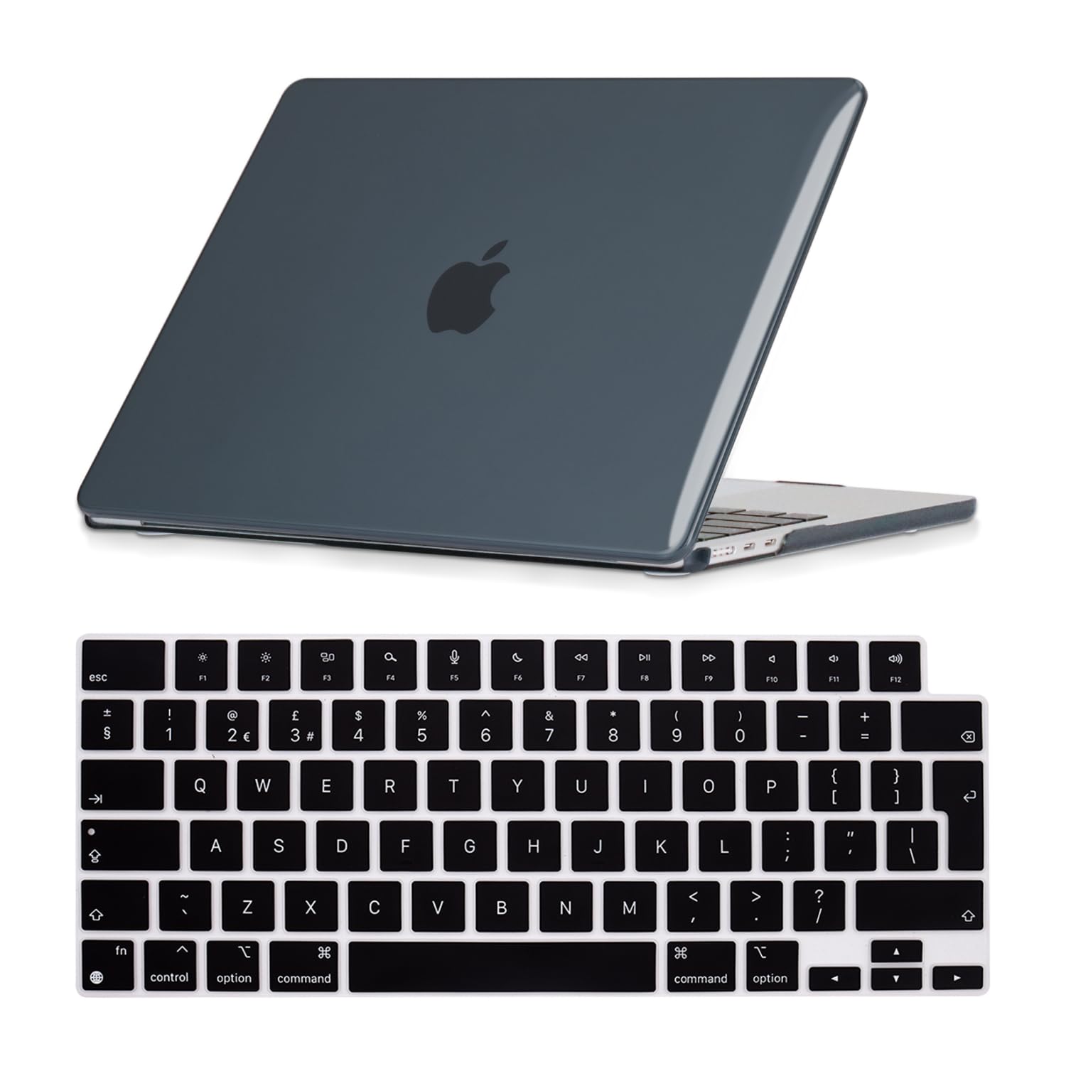 Se7enline Compatible with 2025 2024 2023 2022 2021 MacBook Pro 14 inch Case Hard Shell Laptop Cover for Macbook Pro A2918 A2992 A3112 A3401 A2779 A3434 M5 M4 M3 M2 M1 &TPU Keyboard Skin,Midnight Green — view 85