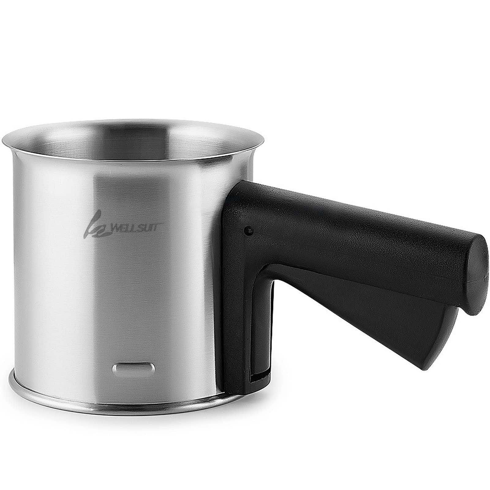 Flour Sifter for Baking,3 cup Thickened Premium Stainless Steel Flour Sifter With Fine Mesh For Baking Cakes,Pastries,Pies,Bread and Desserts,Hand Press Squeeze Sieve/Ideal Gift for Baker