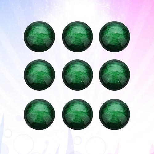 Miniatura 4 de Amosfun 1 30 piezas de broches de resina Cabujones de vidrio DIY Material de la joyería Cuentas de piedras preciosas naturales Accesorios de