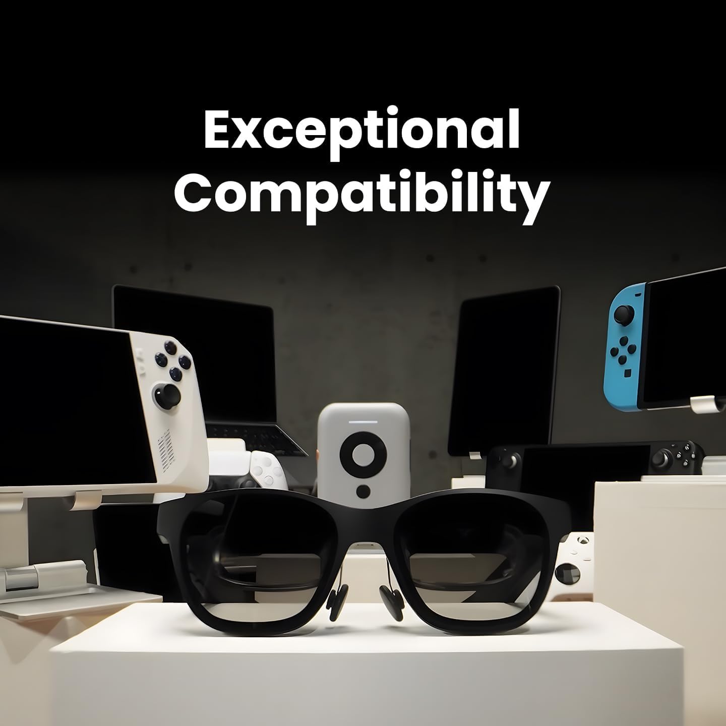XREAL Beam, Trasforma i Contenuti Video in Un Incredibile Display Spaziale Nell'Aria, Connessione Cablata a Smartphone/Console da Gioco e PC