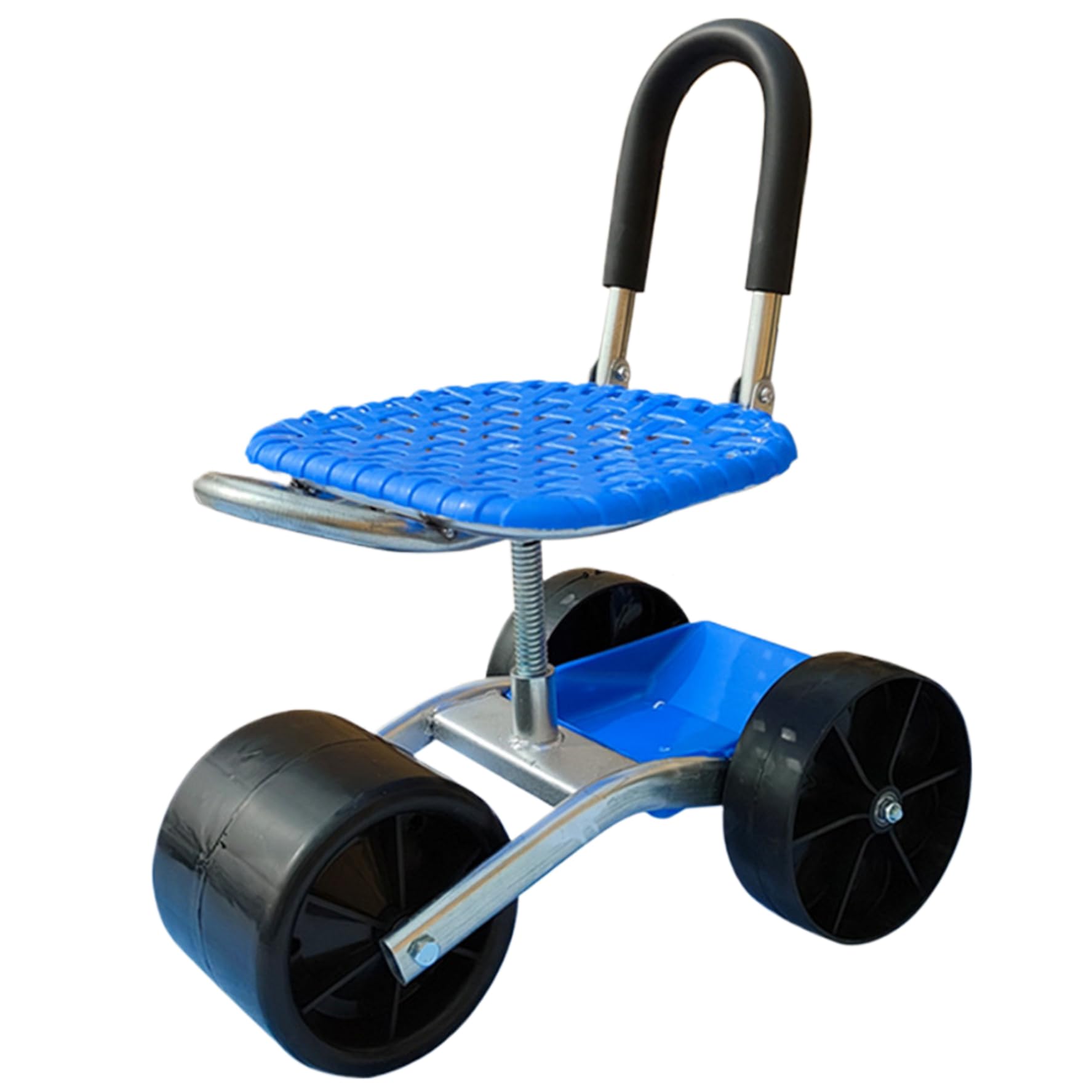 Finis les maux de dos avec ce siège de jardin à roues ergonomique et réglable