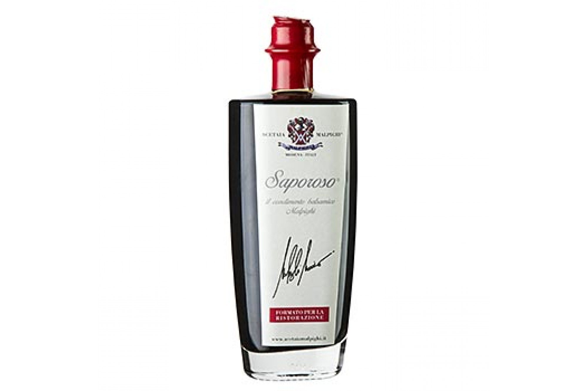 Balsamico Condiment "Saporoso", 7 Jahre, Eichen- & Akazienholzfass, Malpighi, 500 ml
