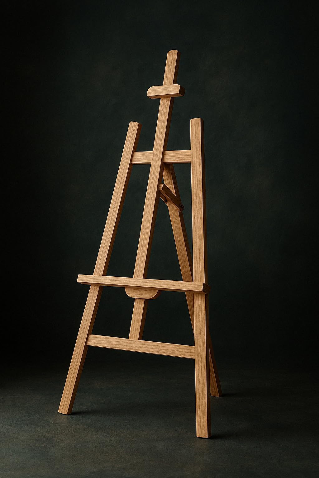 ArtRight Artists 5 Feet Adjustable Wooden Easel Painting Stand with Angle & Height Modification for Painting & Display - 5 Ft (56") Large Studio Easel Stand, Holds Canvas up to 43 Inches, Beechwood - Image 7 thumbnail