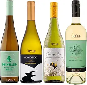 Kit de Vinhos Brancos do Mundo - 4 garrafas