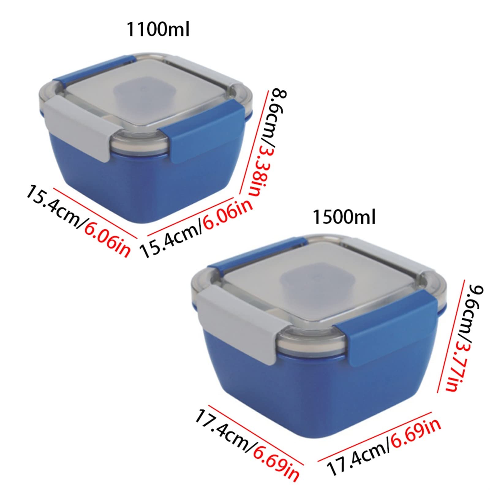 MRKU Boîte à Lunch Bento, récipient Portable, saladier Bento, Contenant pour Aliments