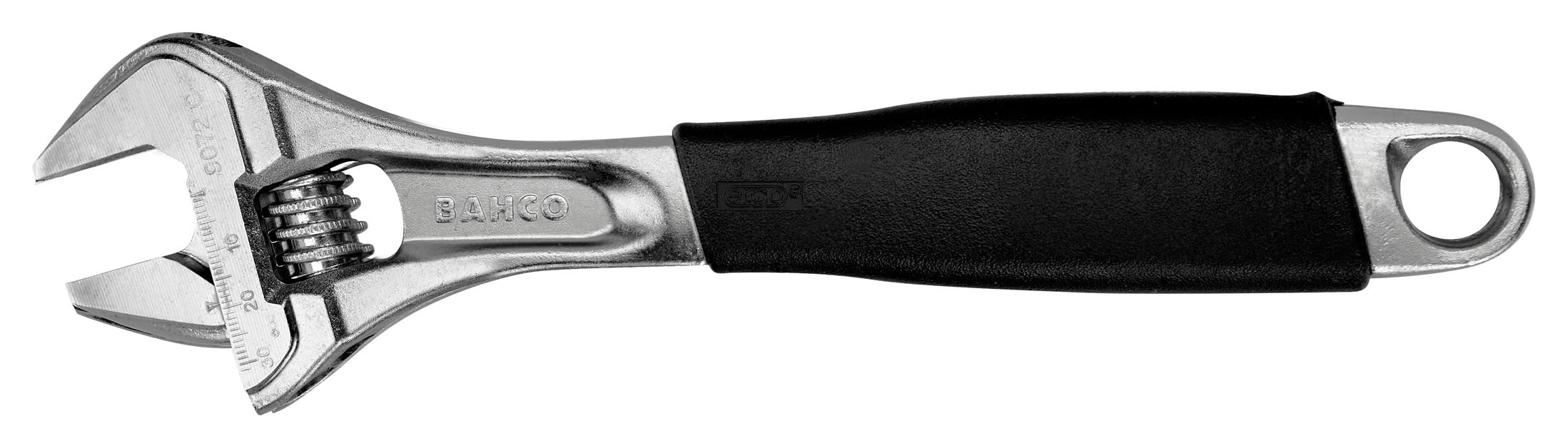 Bahco 9071 RC US Clé à molette Ergo, 20,3 cm, Chrome