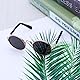 Mipcase Haustier-Sonnenbrille FüR Kleine Hunde Und Katzen, Modische Haustierbrille Mit Schwarzen GläSern, Perfekt FüR Fotoshootings Und Outdoor-AktivitäTen