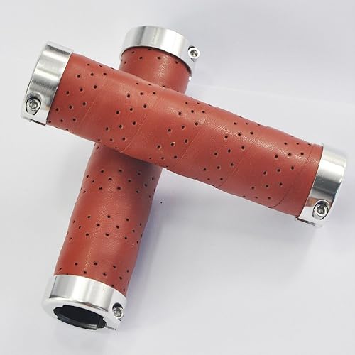 Miniatura 9 de UPANBIKE - Puños para bicicleta de montaña (piel, 0.874in)