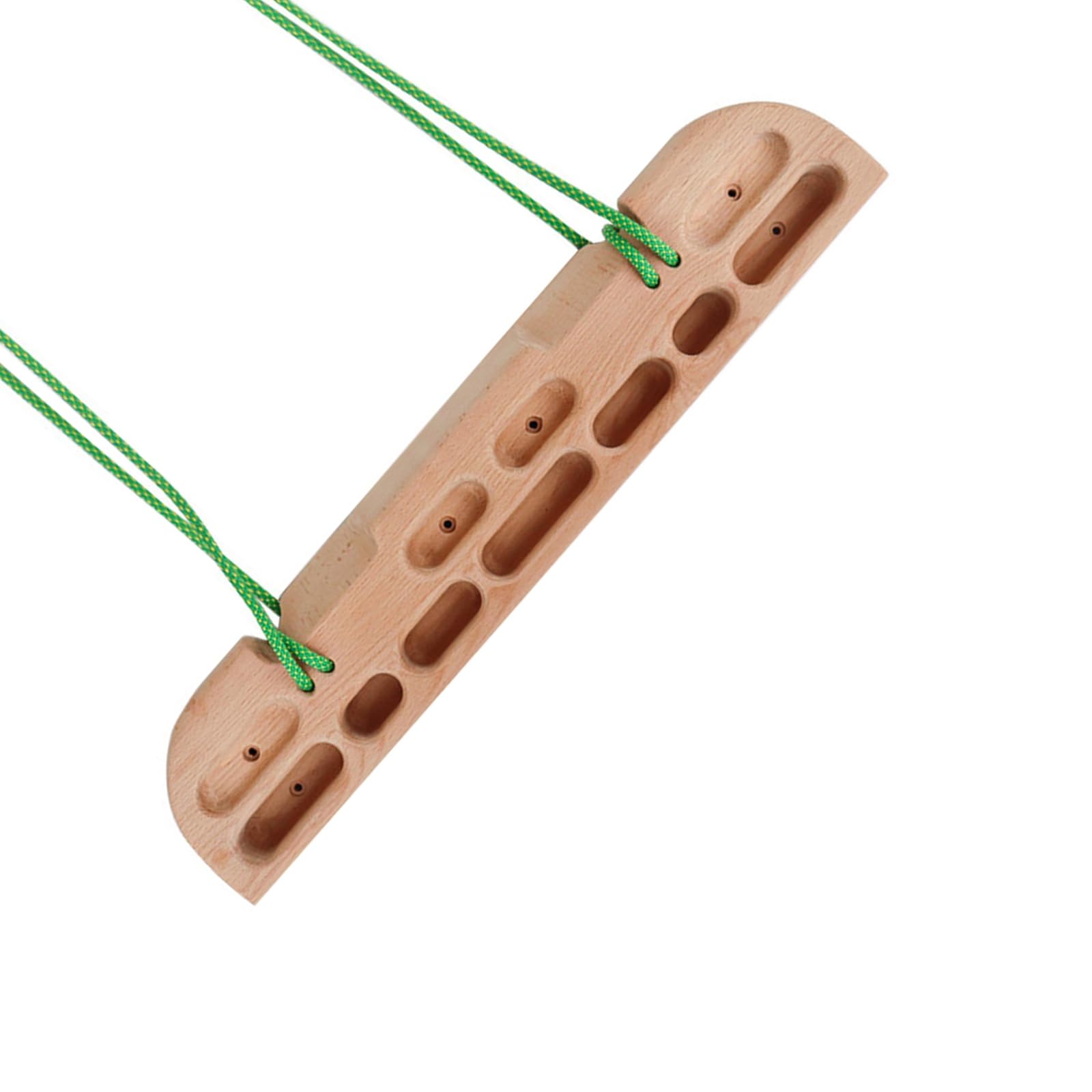 Diapasón de escalada de madera, tabla de escalada para interiores, diapasón de roca para puerta, al aire libre, interior, fácil de instalar, tabla de madera, agarre para los dedos