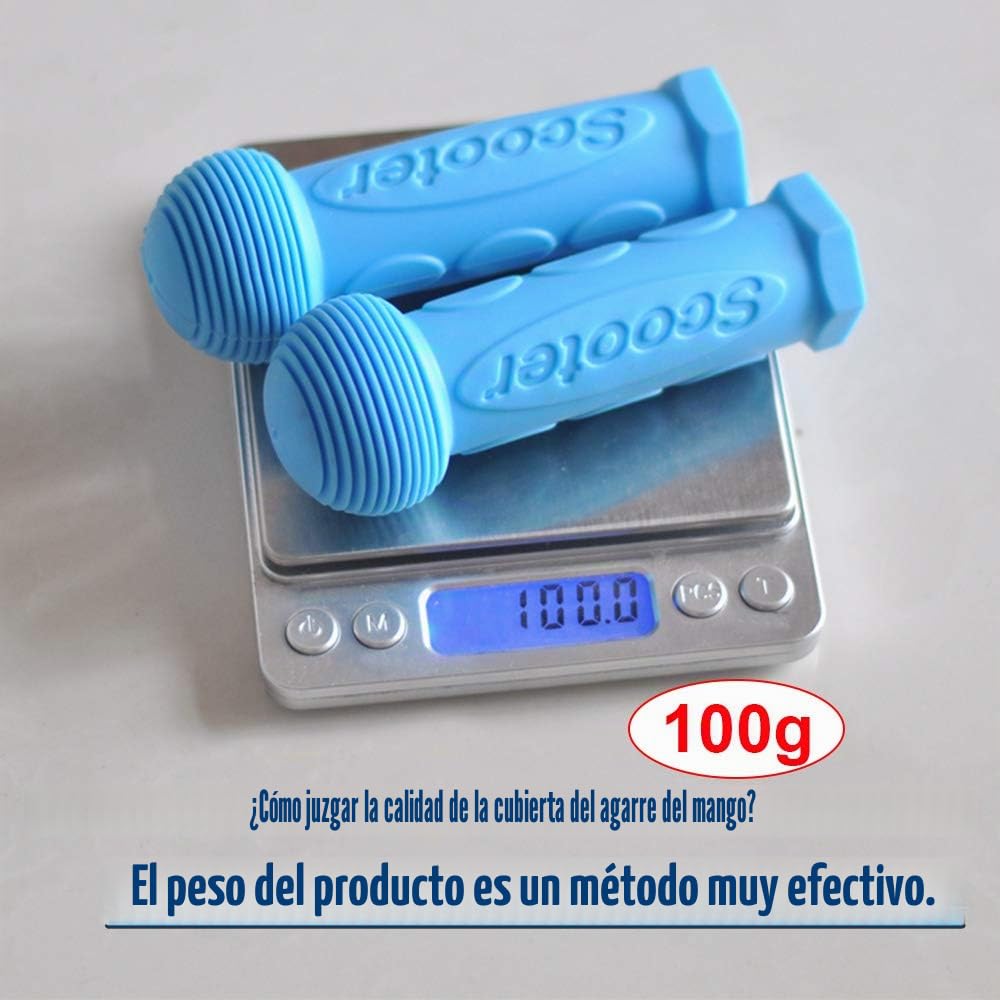 Manillar de agarre para patinete, 1 par de agarre de bicicleta para patinetes de 2-3-4 ruedas