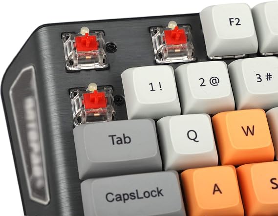 YMDK Gateron MX Switch 3 pin and 5 pin Transparent Case Black Red Green Brown Blue Clear Switches for Mechanical Keyboard Cherry MX Compatible