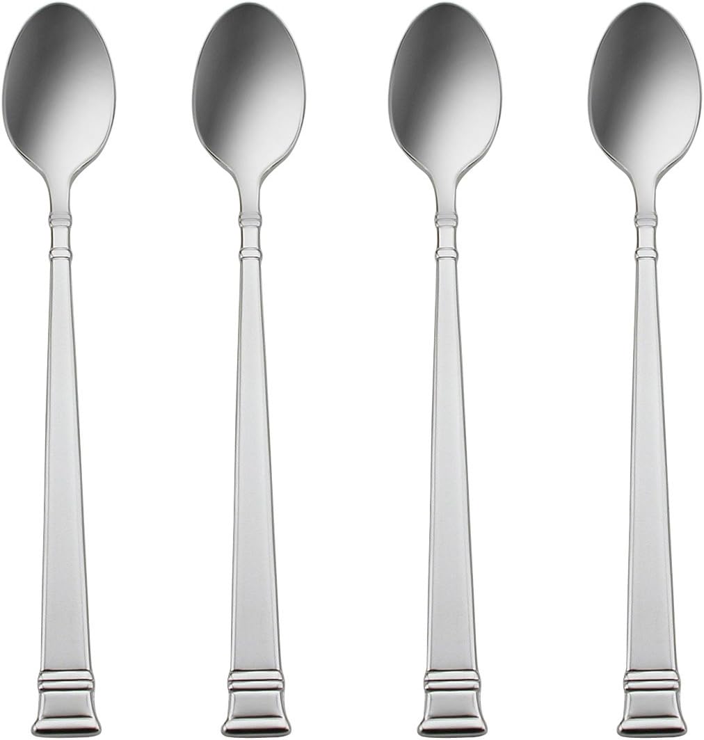 Oneida Flatware - PF Prose Iced Tea Spoons, Set of 4