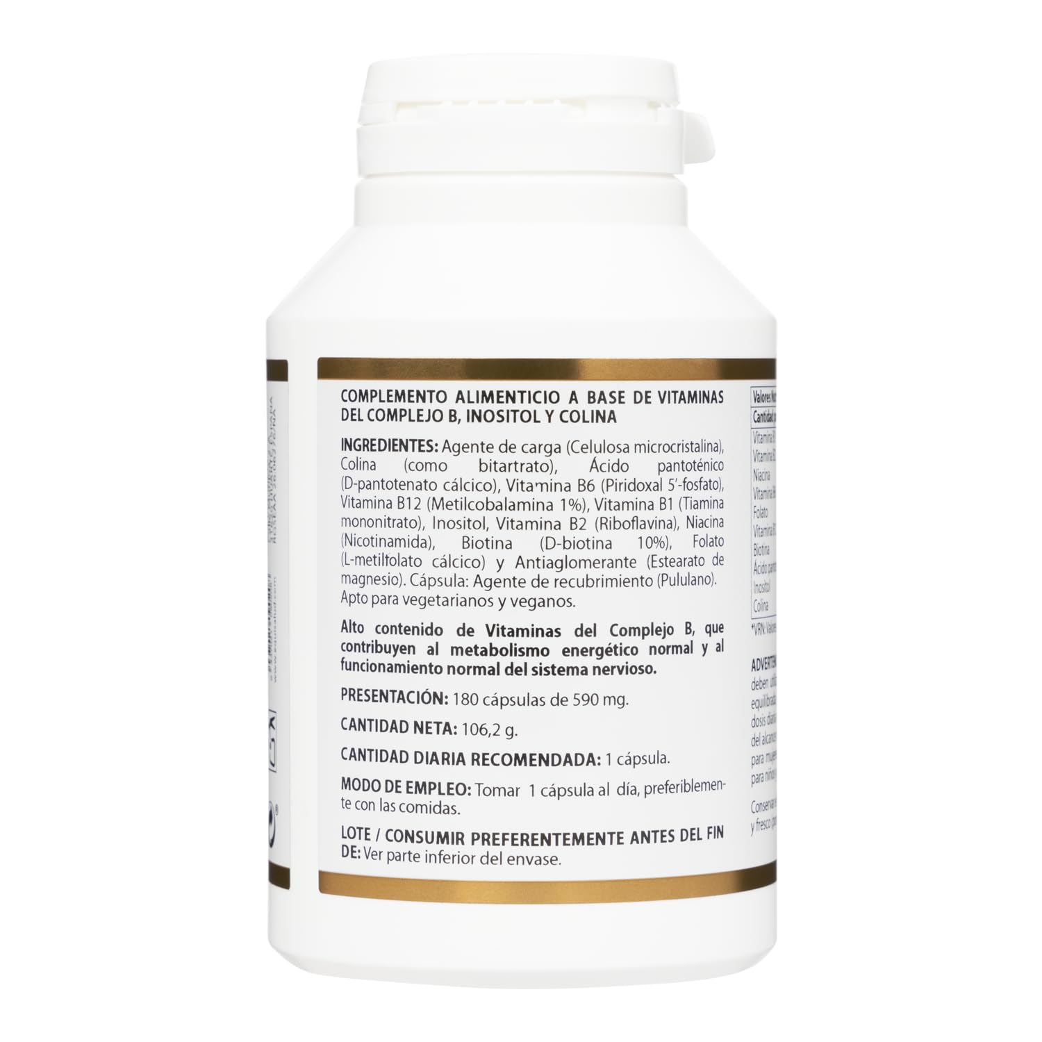 Equisalud - Holovit Complejo B Metilado 180 Cápsulas - Vitamina B Complex | Ideal para Apoyar tu Energía Diaria y tu Sistema Nervioso - Con Vitamina B1, B2, B6 y B12 Activas de Alta Absorción