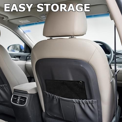 Miniatura 5 de VaygWay Barrera de red de viaje para perros para mascotas  Barrera de malla de seguridad para asiento trasero de alta calidad para mascotas  Red