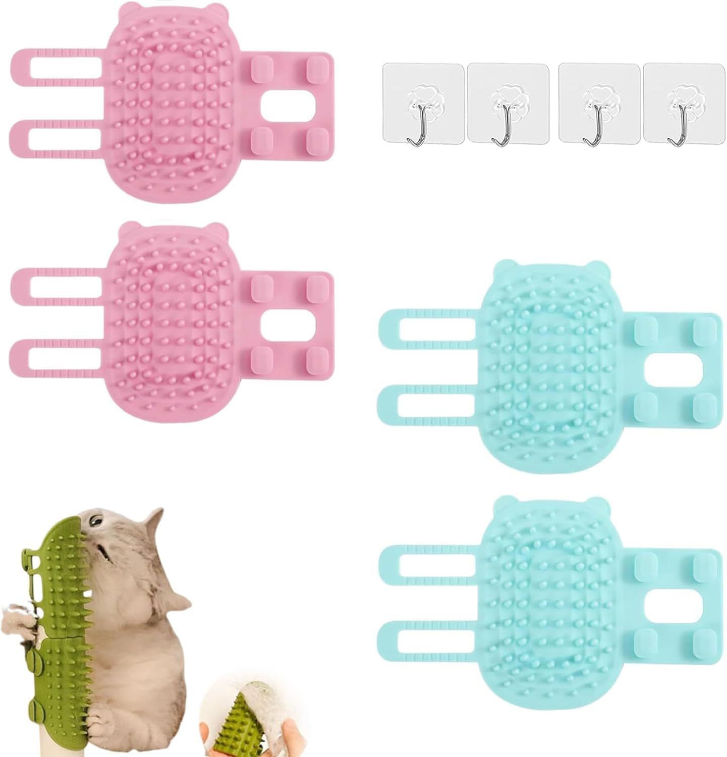 Taicols Pet Scratching Tool, Cat and Dog Scratching Comb, No Skin