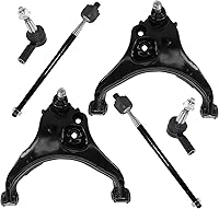 Vista 36 de Detroit Axle - Kit de suspensión delantera RWD para Chrysler 300 Dodge Challenger Charger Magnum, brazos de control superior con barras