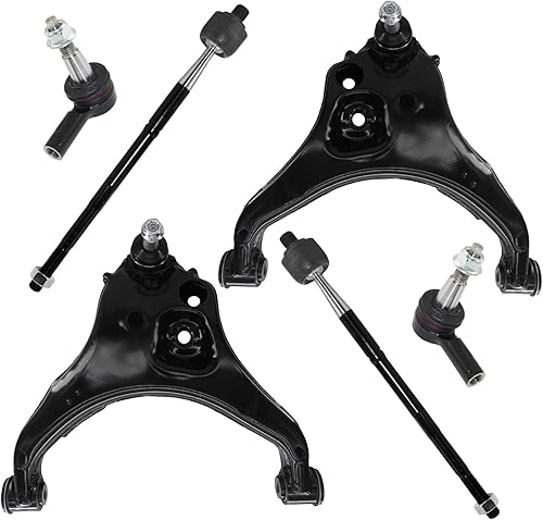 Miniatura 38 de Detroit Axle - Kit de brazos de control AWD para cargador Chrysler 300 Dodge Challenger Magnum, 2 brazos de control superiores delanteros con rótula