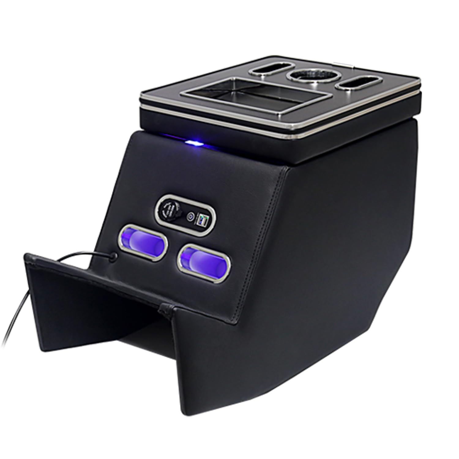 Armlehne Aufbewahrungsbox Für Mercedes V-Klasse W447 - Mit USB Ladebox & LED Beleuchtung