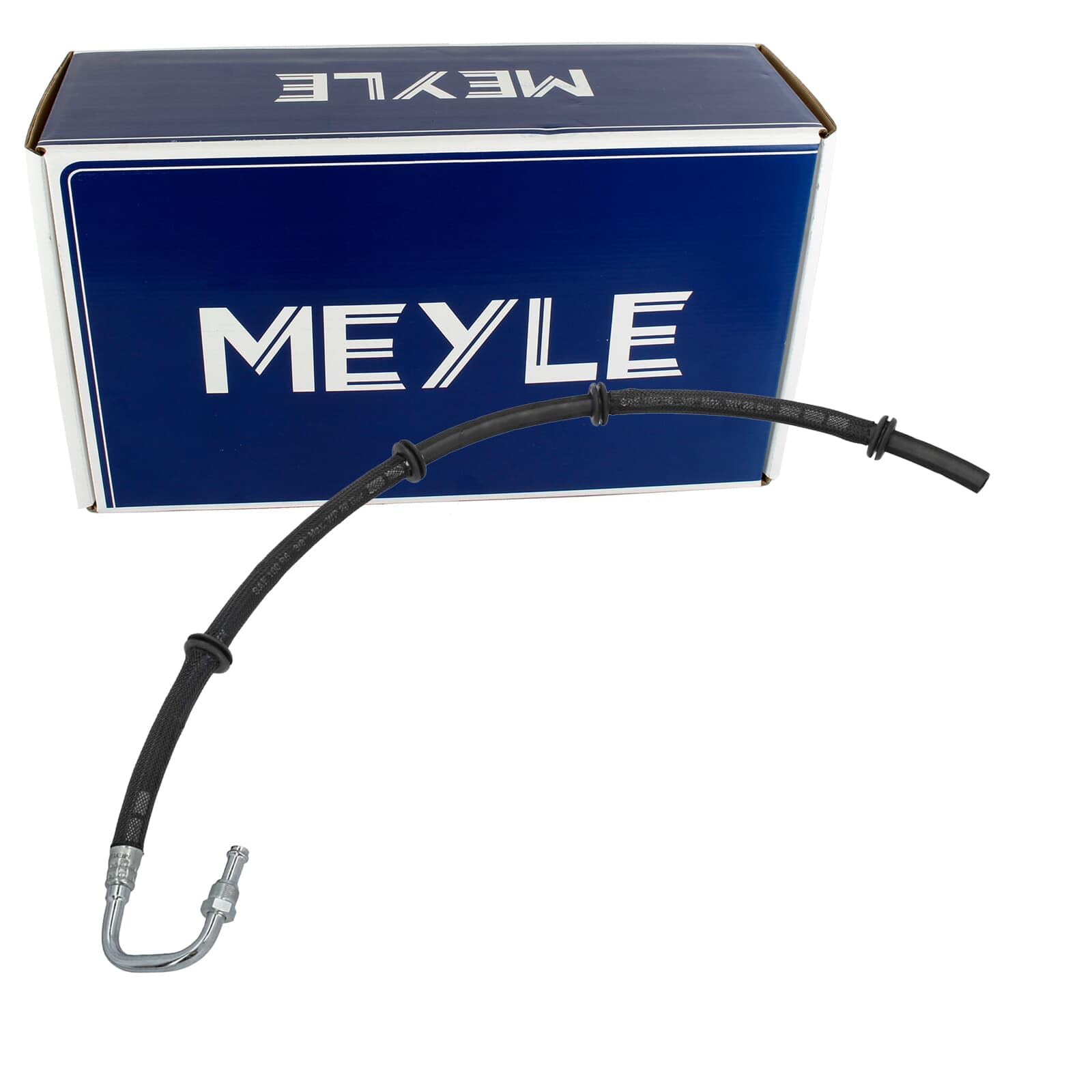 MEYLE Hydraulikschlauch, Lenkung 0592030007 von Lenkgetriebenach Kühlrohr, | 059 203 0007 Kompatibel mit M-Klasse (W163)