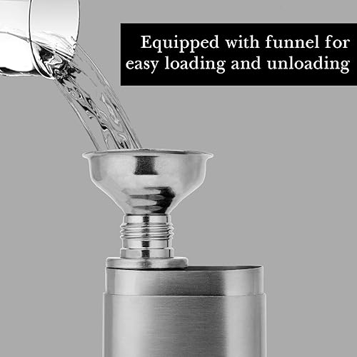 Miniatura 9 de Linkidea Frasco de cadera de acero inoxidable con embudo, contenedor de alcohol para ocultar, accesorios portátiles de almacenamiento de cigarros