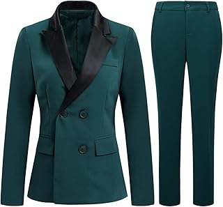 tailleur femme vert sapin