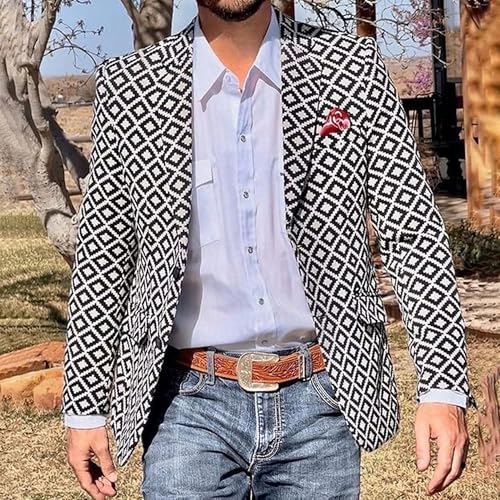 Men's Blazer Suit Jacket Business Casual Lightweight Blazers Wedding Party Travel Comfort Sport Coat4