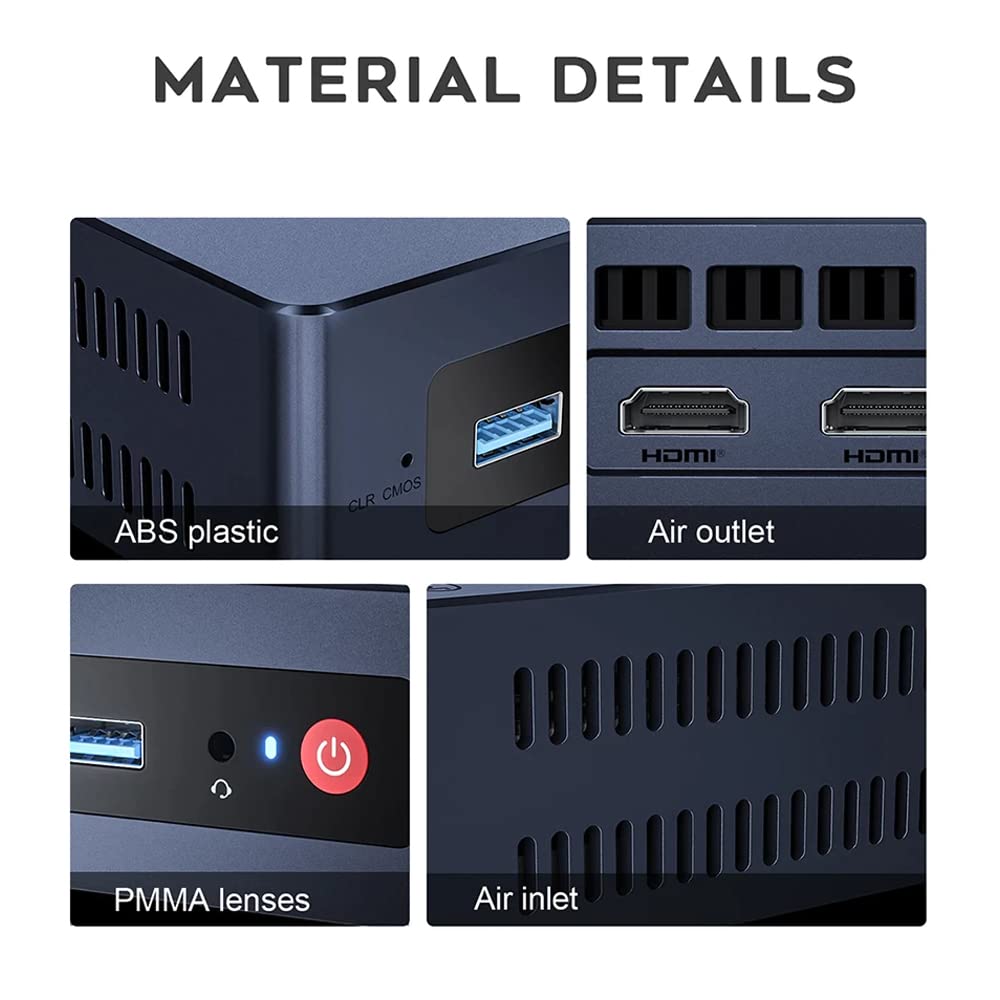 ミニPC Beelink MINI S Mini PC Beelink Mini Pc Mini S 256gb Ssd 8gb Ram Processador Intel Celeron