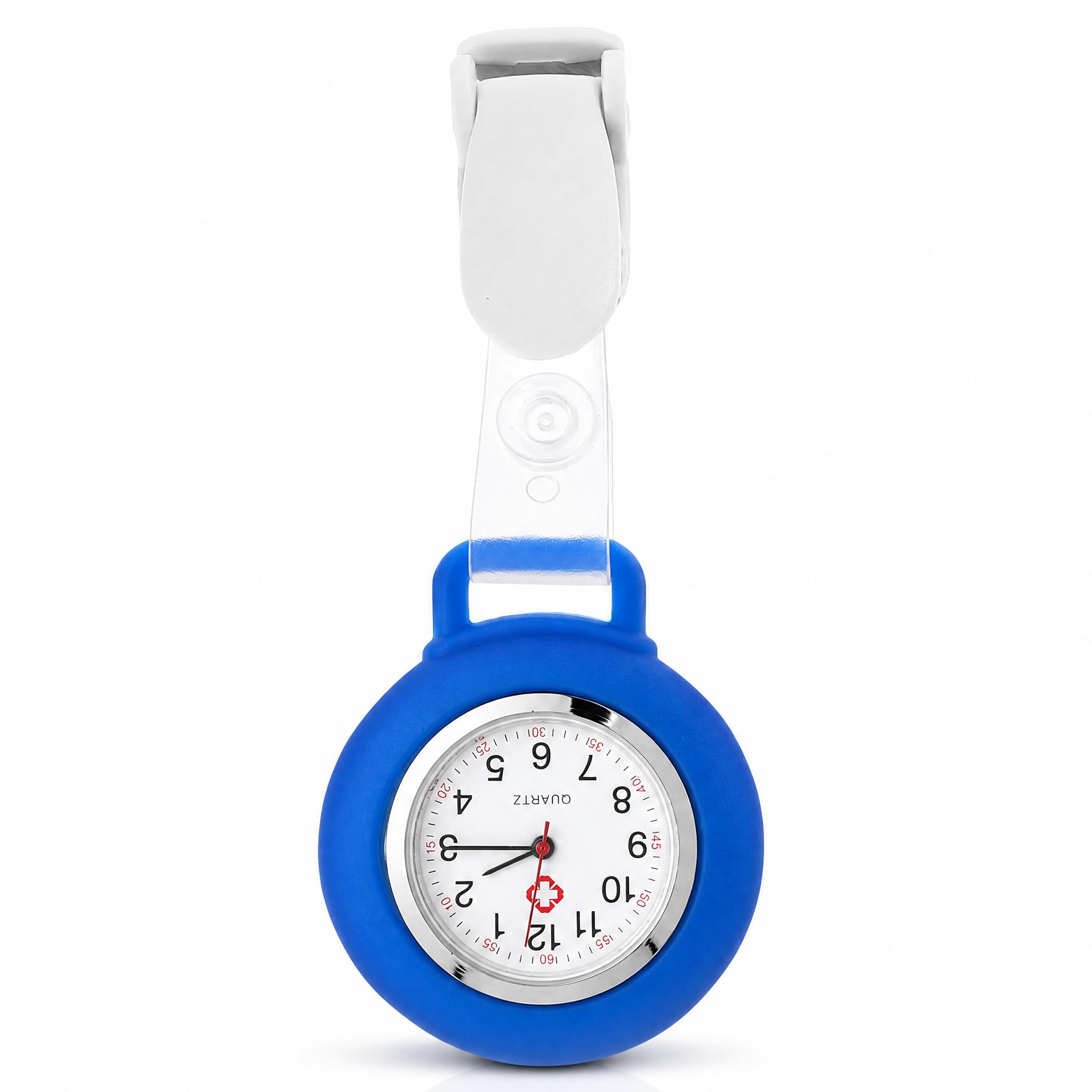 Photo 1 of Balacoo Clip On Pocket Watch, Retractable Nurses Watches for Women, Hanging Digital Clip Fob for Nurses Doctors (Blue)