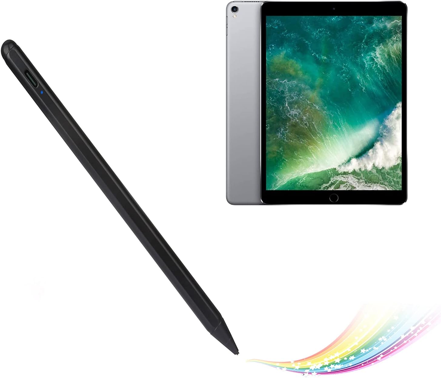 Electronic Stylus for iPad Pro 10.5″ Pencil,Active Capacitive Pencil Compatible with Apple iPad Pro 10.5-inch Stylus Pens,Good on Drawing and Writing Type-C Rechargeable Pen, Black Electronic Stylus for iPad Pro 10.5″ Pencil,Active Capacitive Pencil Compatible with Apple iPad Pro 10.5-inch Stylus Pens,Good on Drawing and Writing Type-C Rechargeable Pen, Black