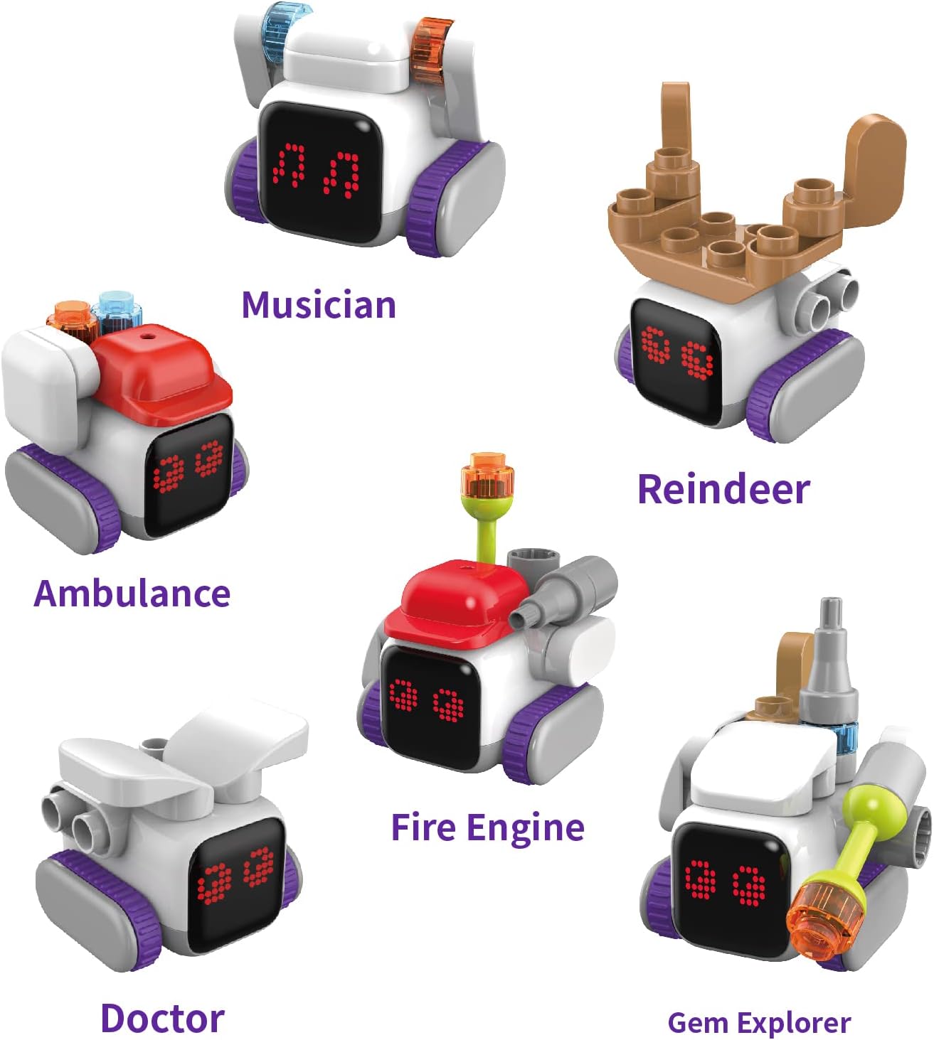 BOTZEES Robots for kids Robotics Mini Coding Robot Set STEM Toy Coding