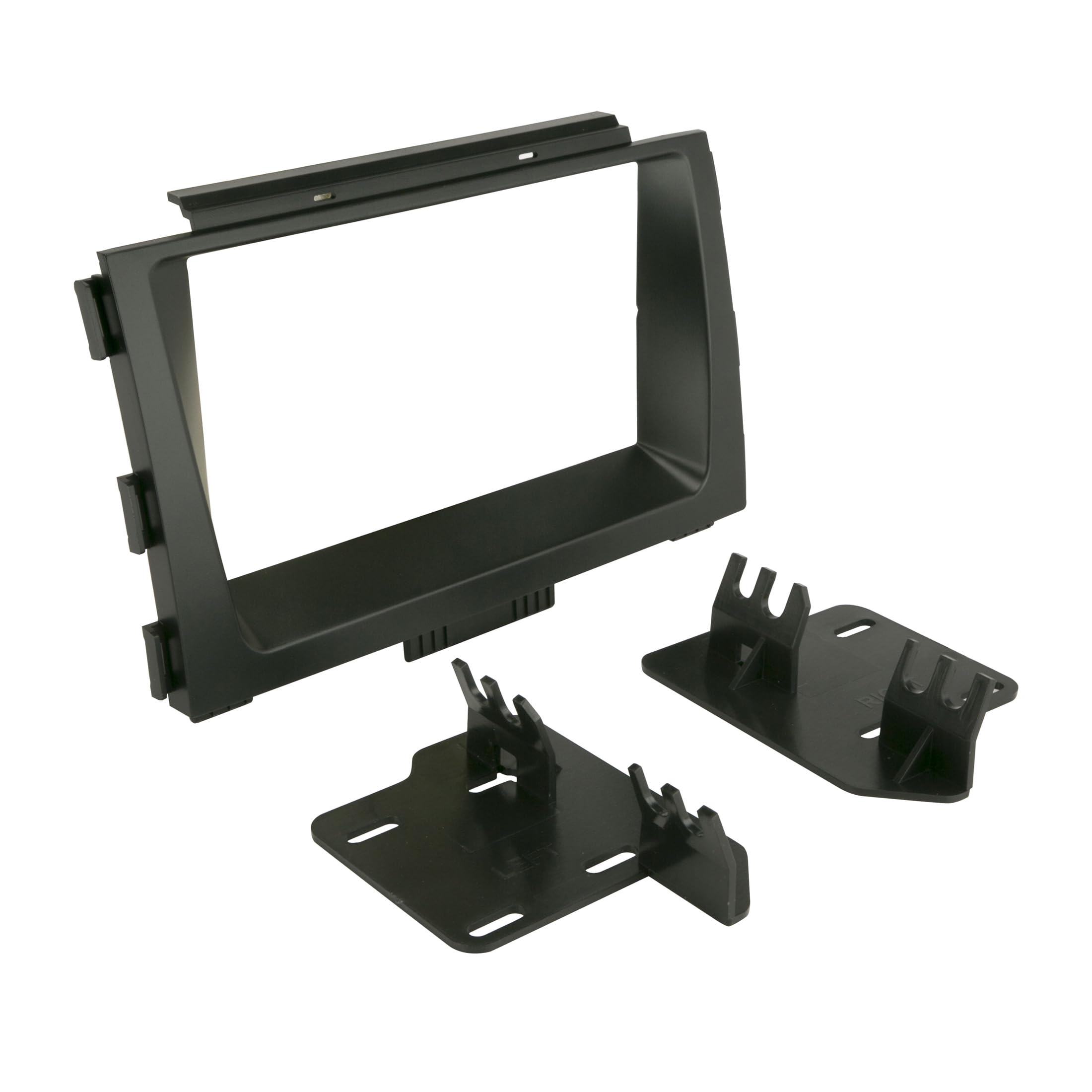 Scosche KA2420DDB Double DIN Radio Install Dash Kit Compatible with Select 2015-2019 Kia Sedona - Aftermarket Car Stereo Installation Kit - See Fit Guide in Images to Verify Vehicle Fitment