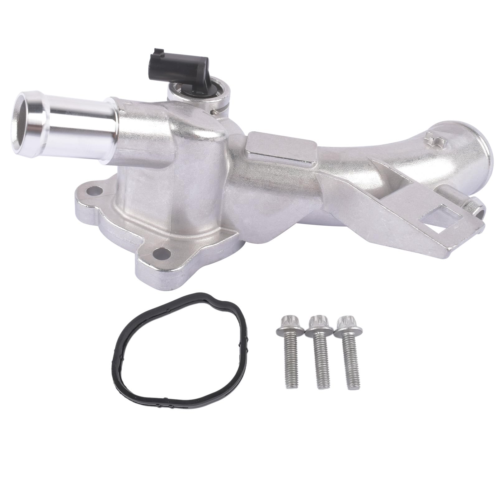 Brida de refrigerante Aluminio Compatible con Adam Astra J Meriva 25192985 | Compatible con Corsa E D Meriva B, 1338022