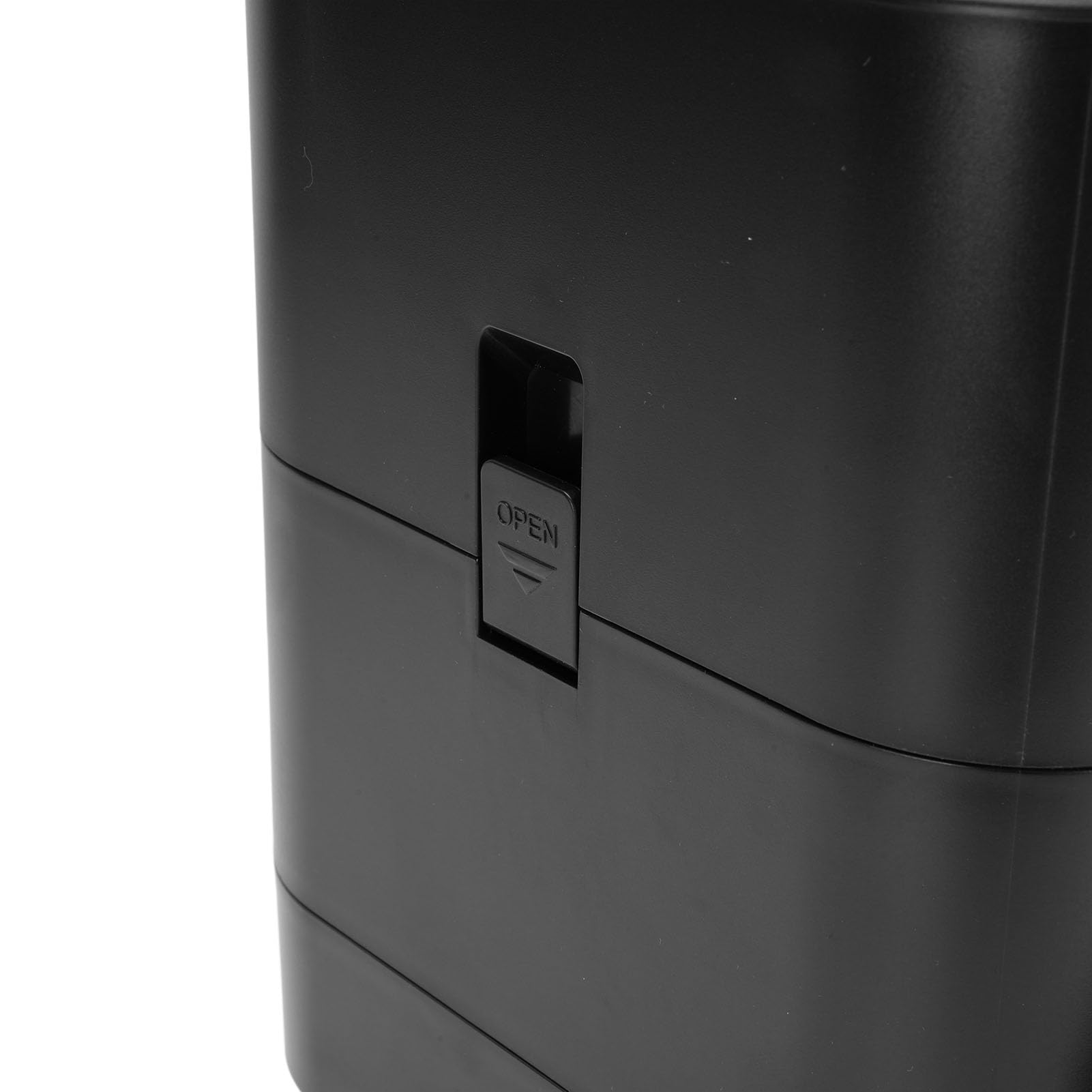 SIXRUN Zeitgesteuerter Automatischer Futterautomat für Haustiere, One-Touch-Einrichtung, WiFi-Konnektivität, Präziser Algorithmus für eine Ausgewogene Ernährung, ABS-Material (Black)