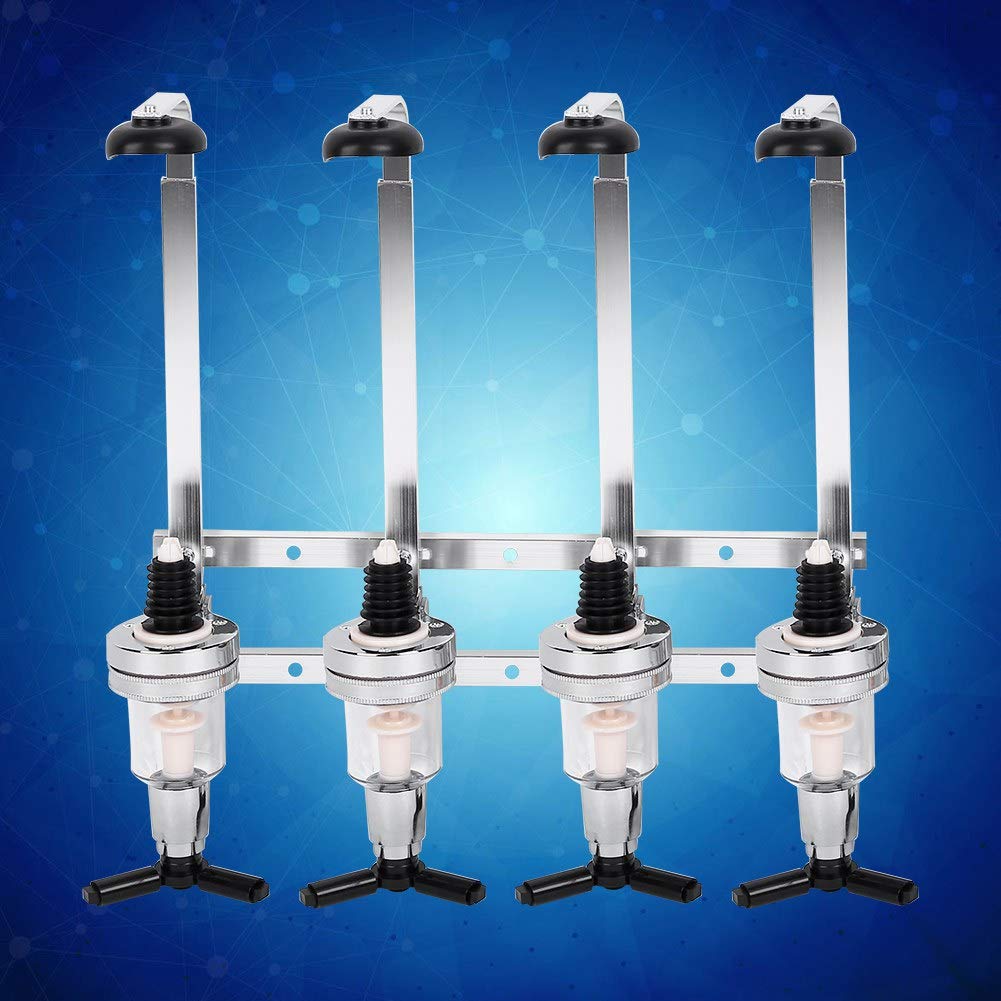 Fdit Distributeur d'alcool doseur 30 ml à fixation murale avec valve rotative pour bar cuisine