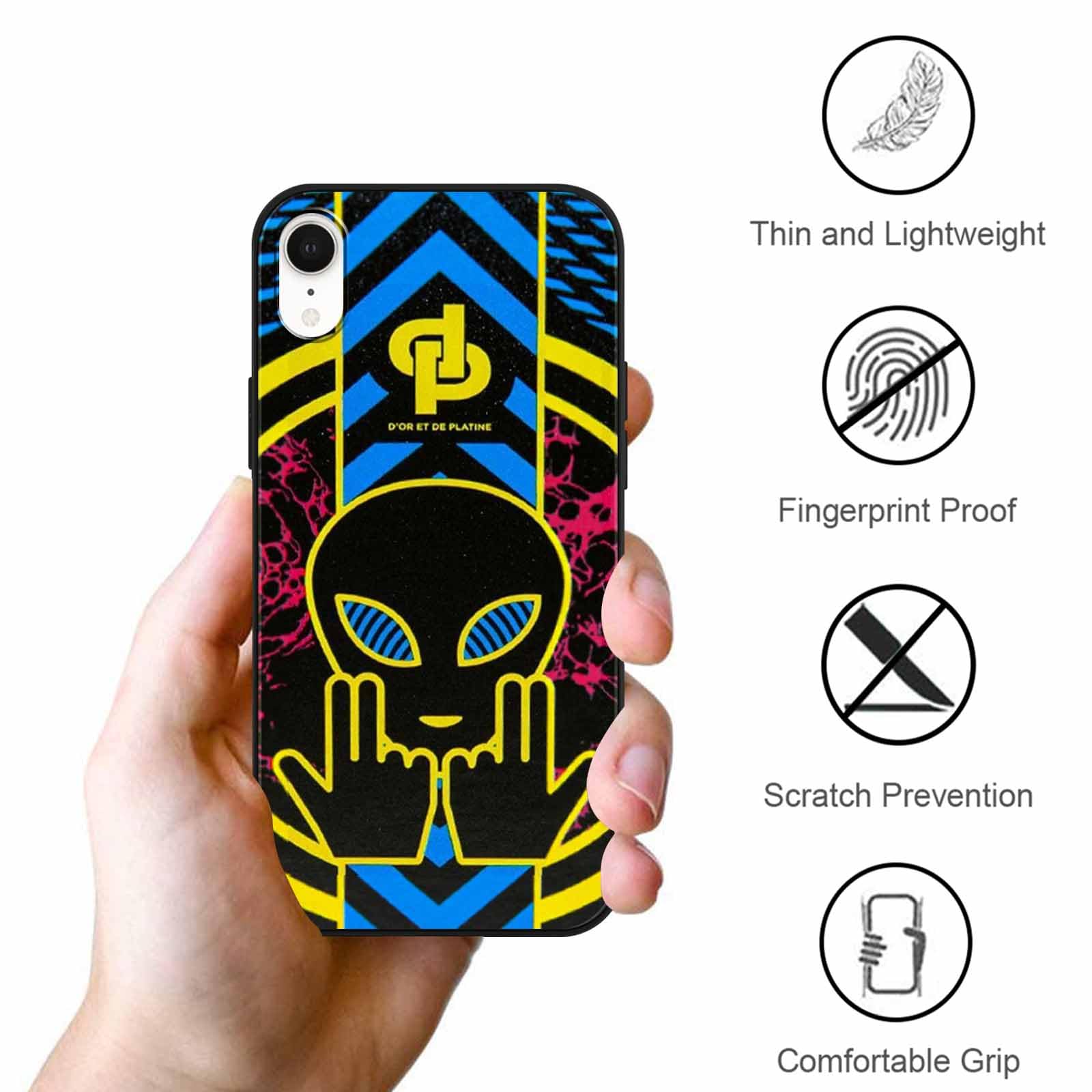 nurkorki [2 Confezioni Puffer Cover per iPhone 15 Pro 6,1",Soft Touch, Custodia in TPU con