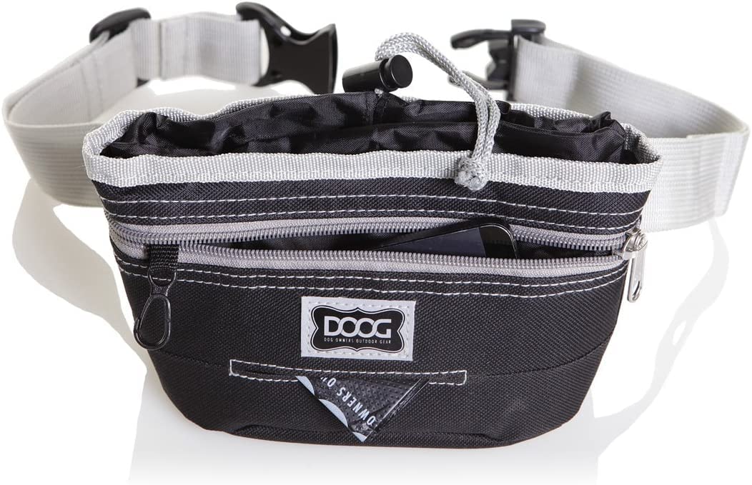 DOOG Good Dog Pochette à friandises pour chien Noir