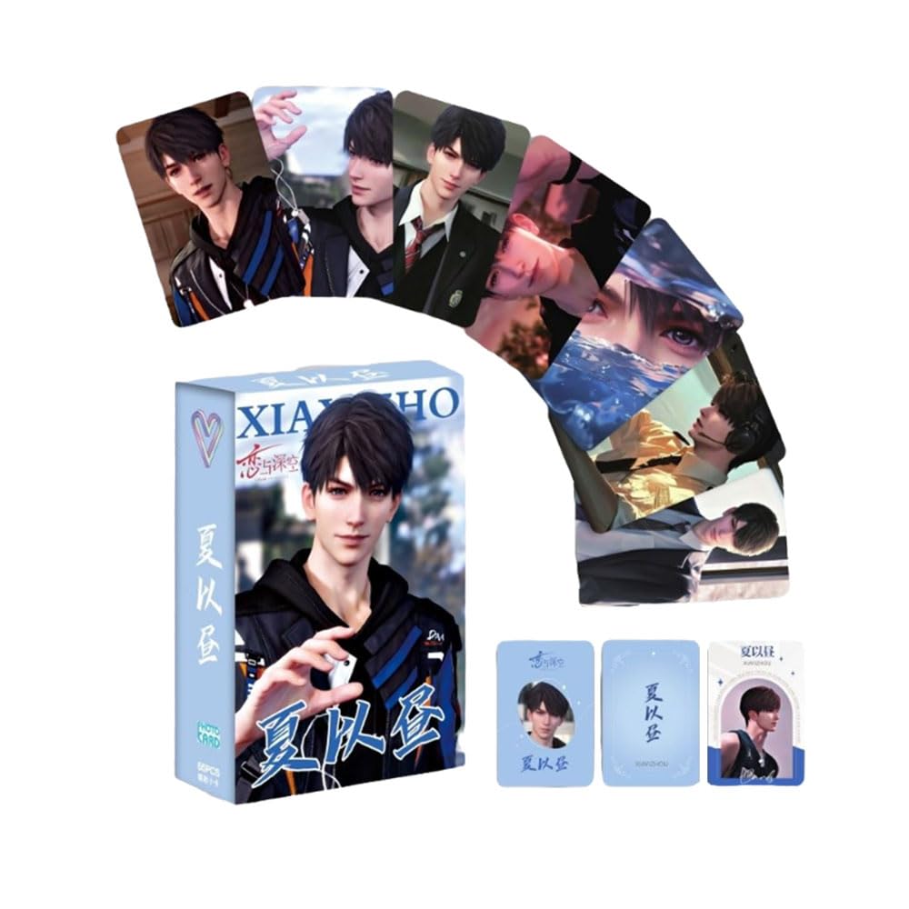 Amazon.co.jp: 恋と深空 マヒル トレカ LOMOカード 50枚 96枚 カード