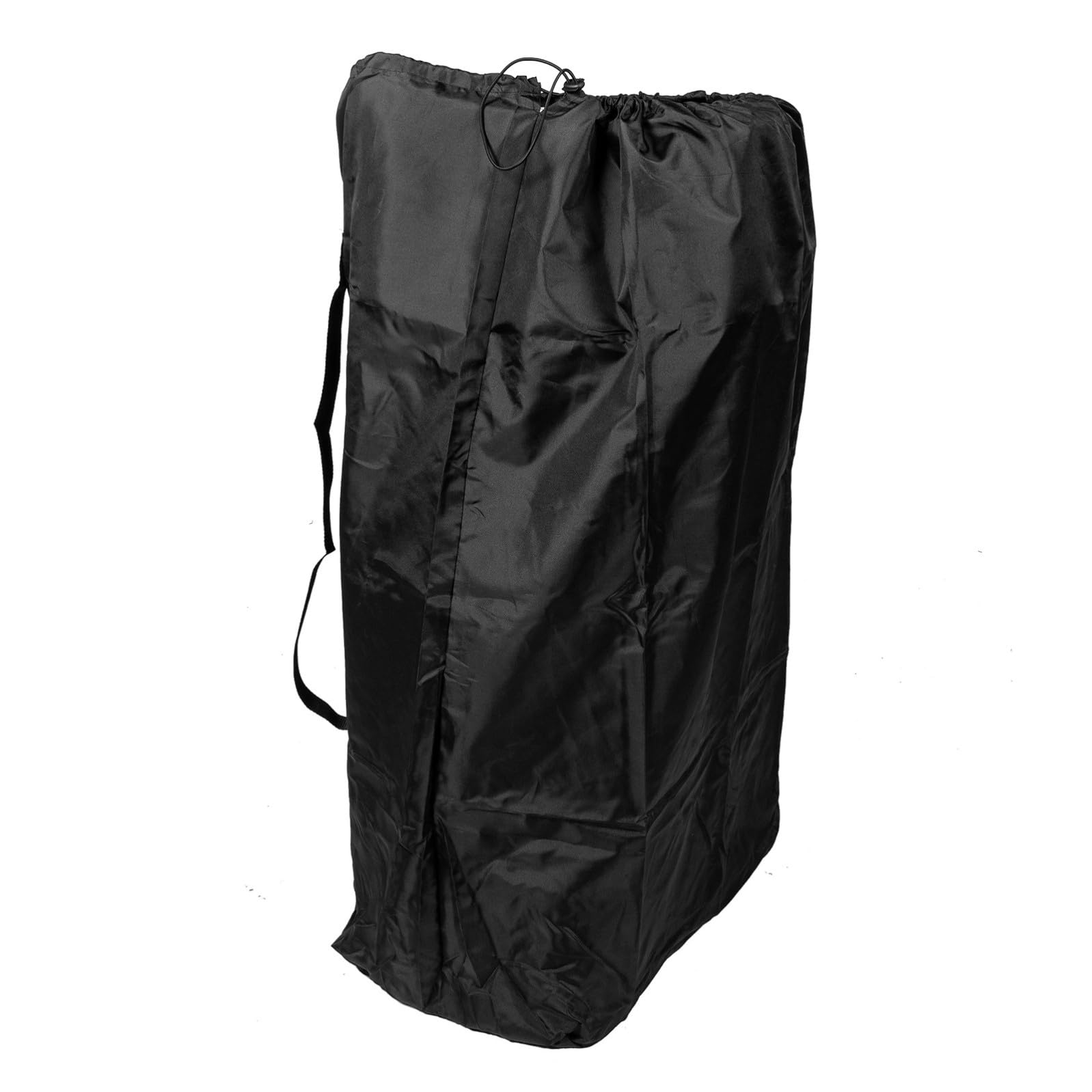 Bolsa para Cochecito de Avión Negra de Nailon Dos Correas | Cierre Cordón Bloqueable, Costuras Reforzadas, Viaje y Almacenamiento Cómodo Mayoría de Modelos