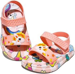 صندل سيلكون للبنات بتصميم يونيكورن وآيس كريم