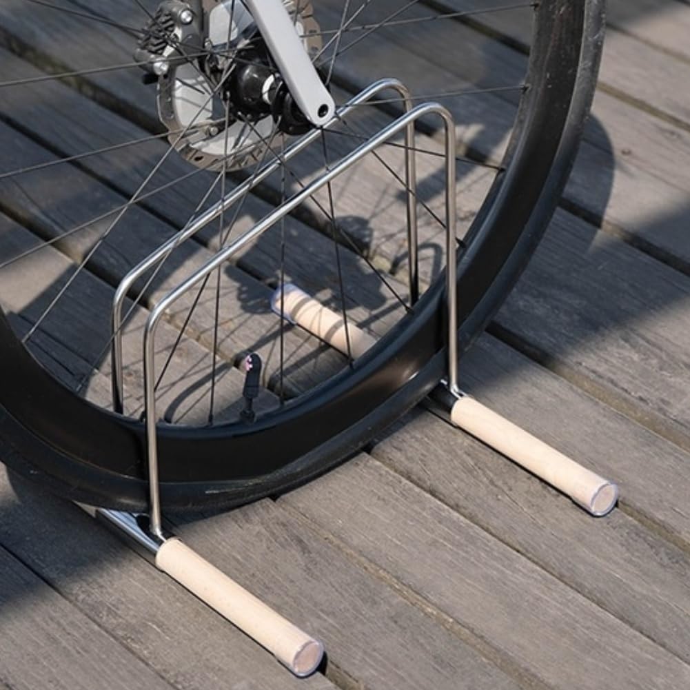 para soporte Bici para acero Inoxidable 32cm Antideslizante