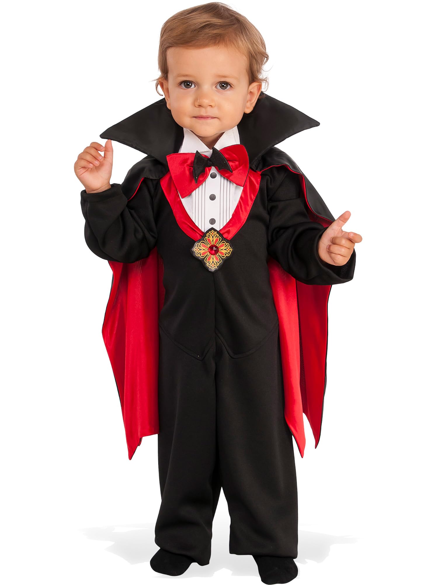 Bristol Novelty 510306INFT000 Dapper Dracula, Boys, Girls, Multicolour, 6-12 months Halloween