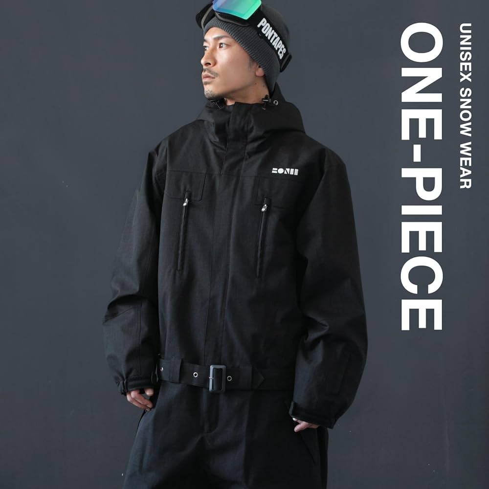 Amazon | PONTAPES(ポンタぺス) スノボウェア スキーウェア ワンピース