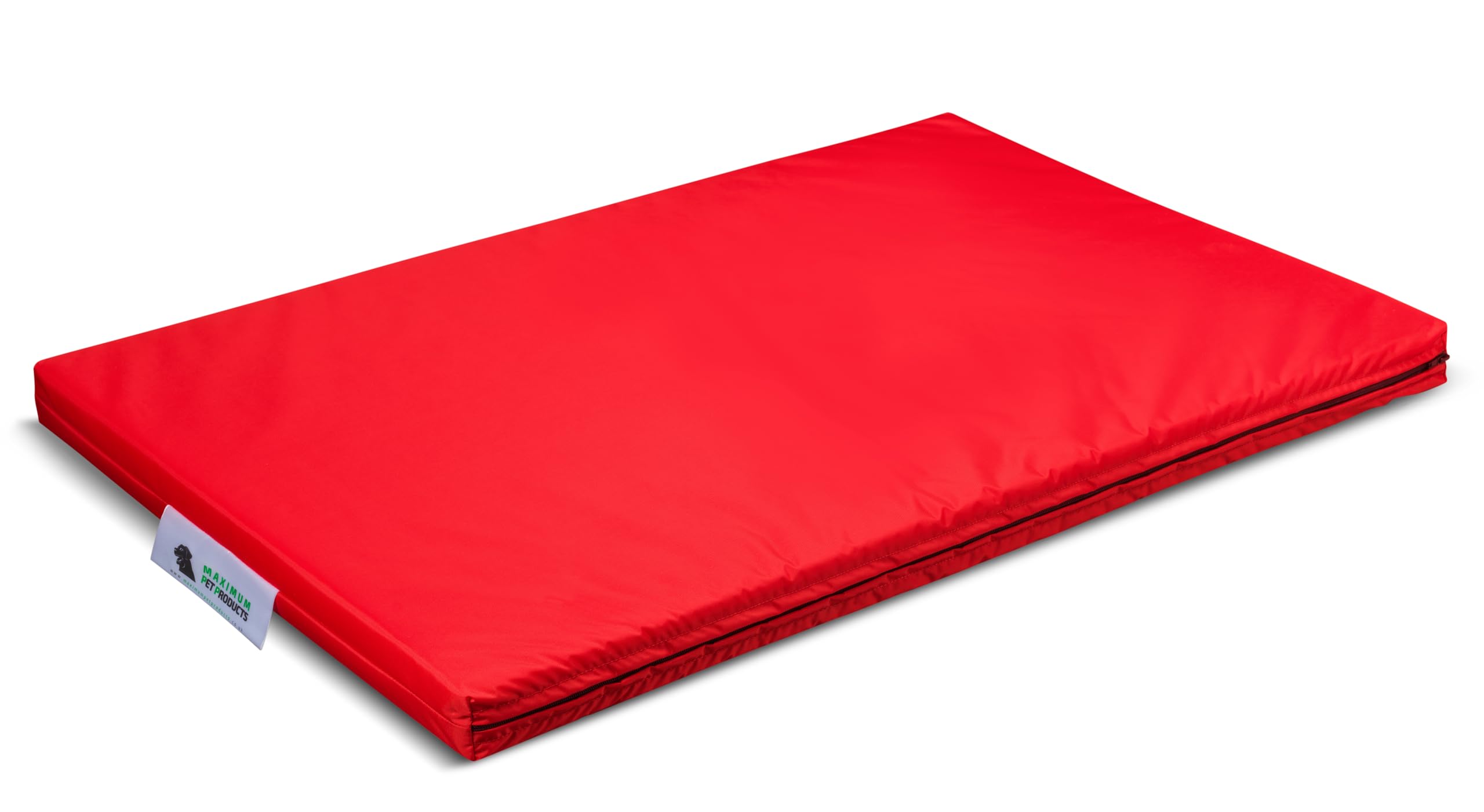Maximum Pet Products Nylon Zipped Dirty Dog Matt - Waterproof Floor Crate Mat for Dogs, Cats and Small Pets, Various Sizes (Red, 120cm x 75cm x 5cm) — image 1