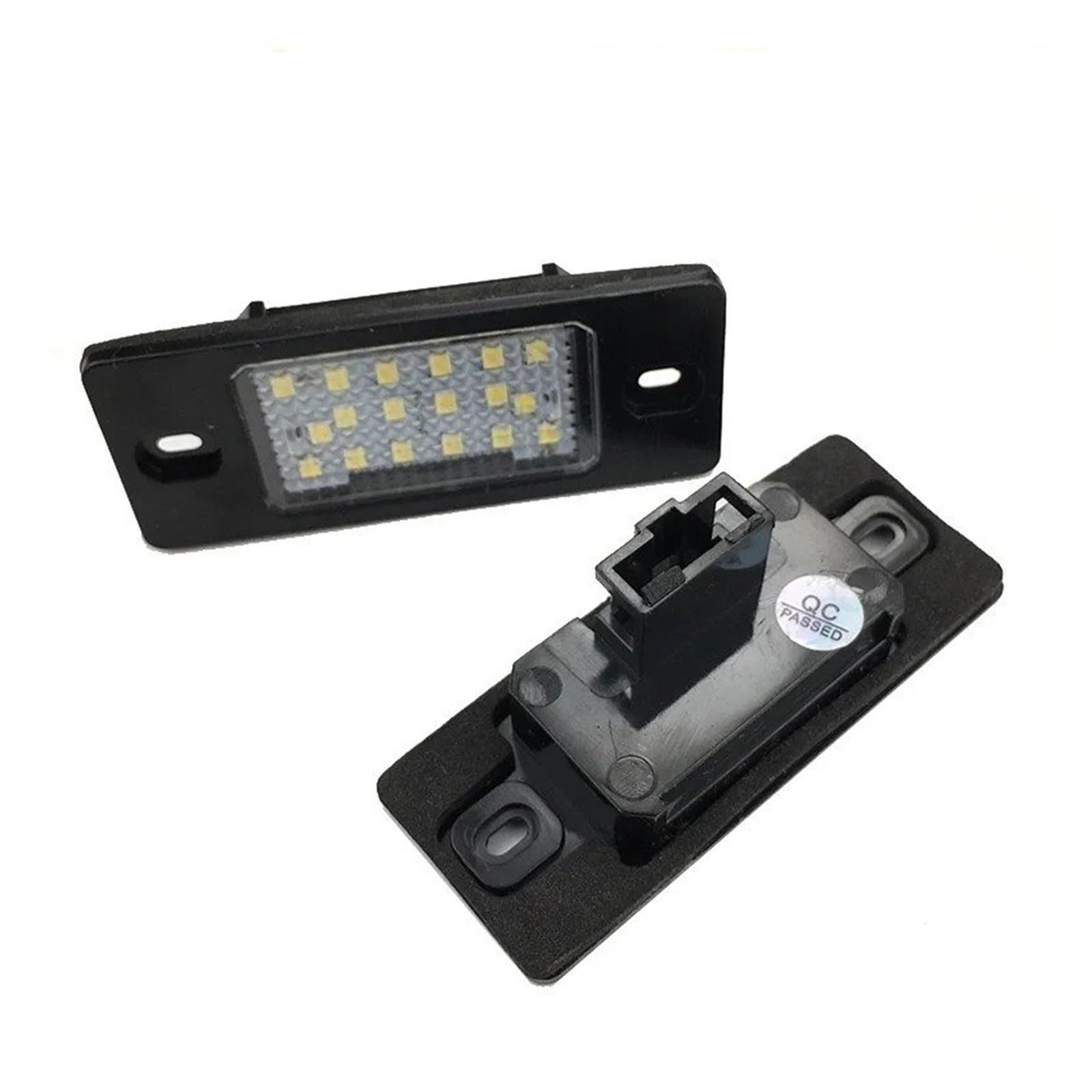 para VW Golf 5 Touareg MK1 Tiguan 2007-2011 Passat B552pcs Canbus Sin Error 12V Luz LED Blanca para Matrícula de Coche