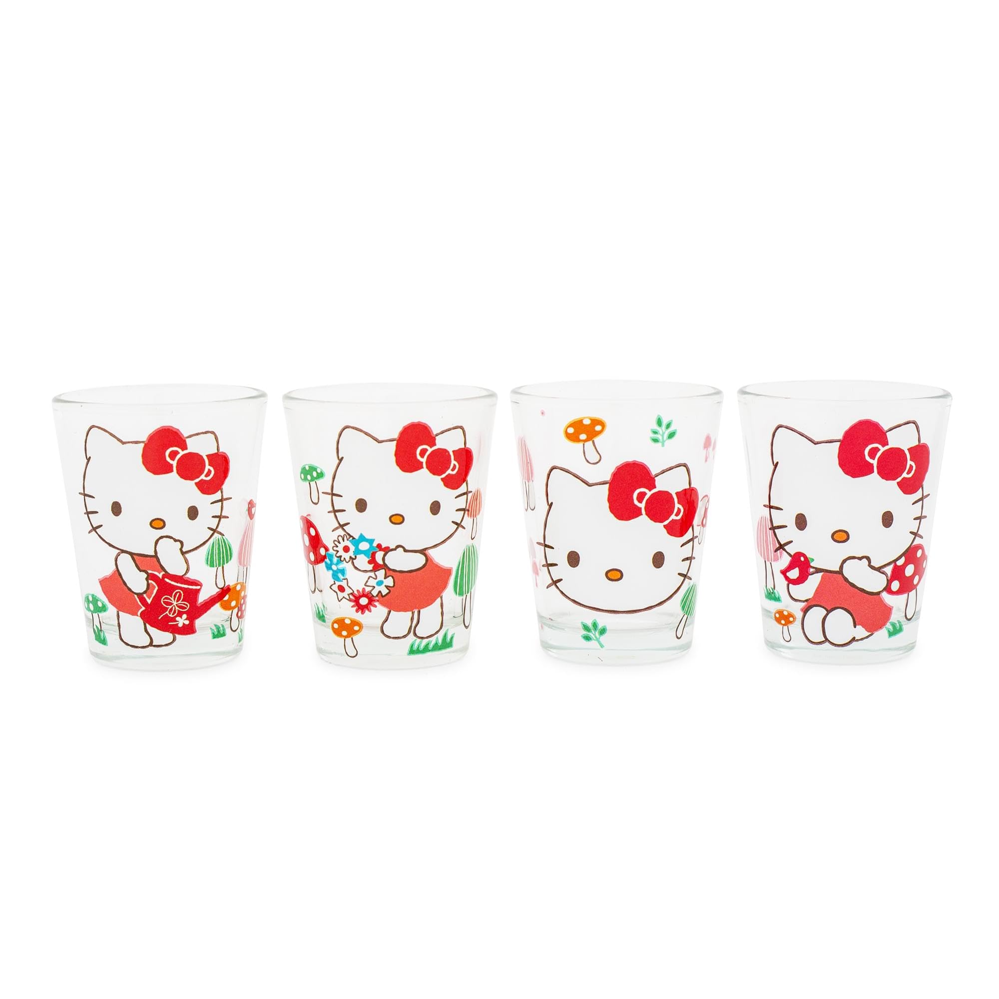 Amazon.com | Sanrio Hello Kitty Mushrooms Mini Whiskey Shot