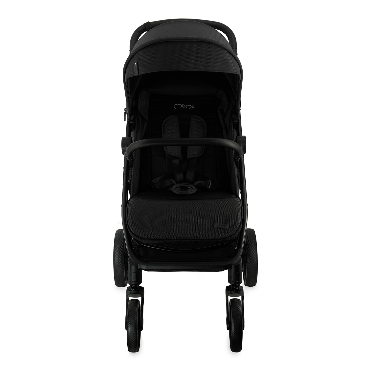 Silla de paseo MoMi CLARA a partir de 6 meses, hasta 22 kg de peso corporal, arnés de seguridad de 5 puntos, cubrepiernas, portavasos, cesta de compra, bolso, mosquitera, protector de lluvia