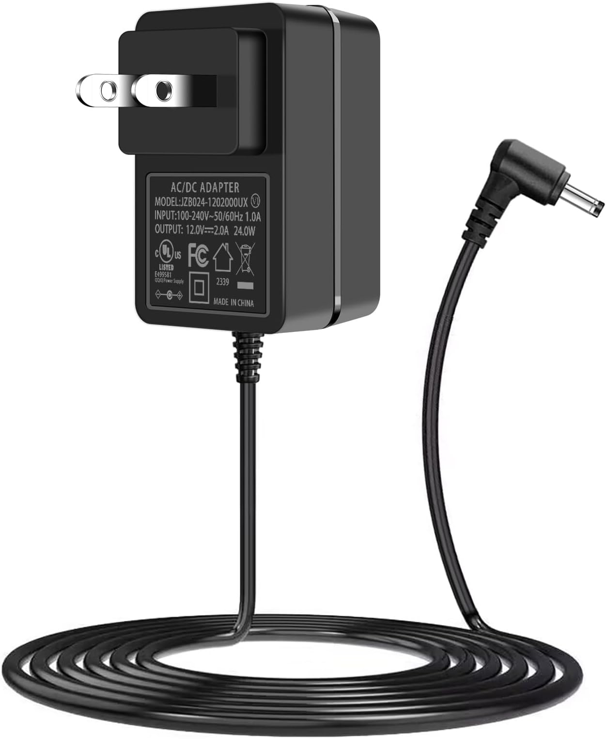 Replacement for Gateway Laptop Charger, 12V 2A Power Supply for GWTC116-2BL GWTN156-11BK GWTC116-2BK GWNC21524-BL GWTC116 GWNC21524 GWTN116 GWTN133 GWTN141 Power Adapter Cord.